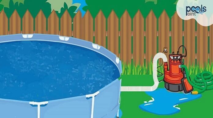 How to drain above ground pool
