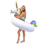 GoFloats Unicorn Party Tube Inflatable Float 