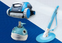 above ground pool vacuum and robotic cleaners